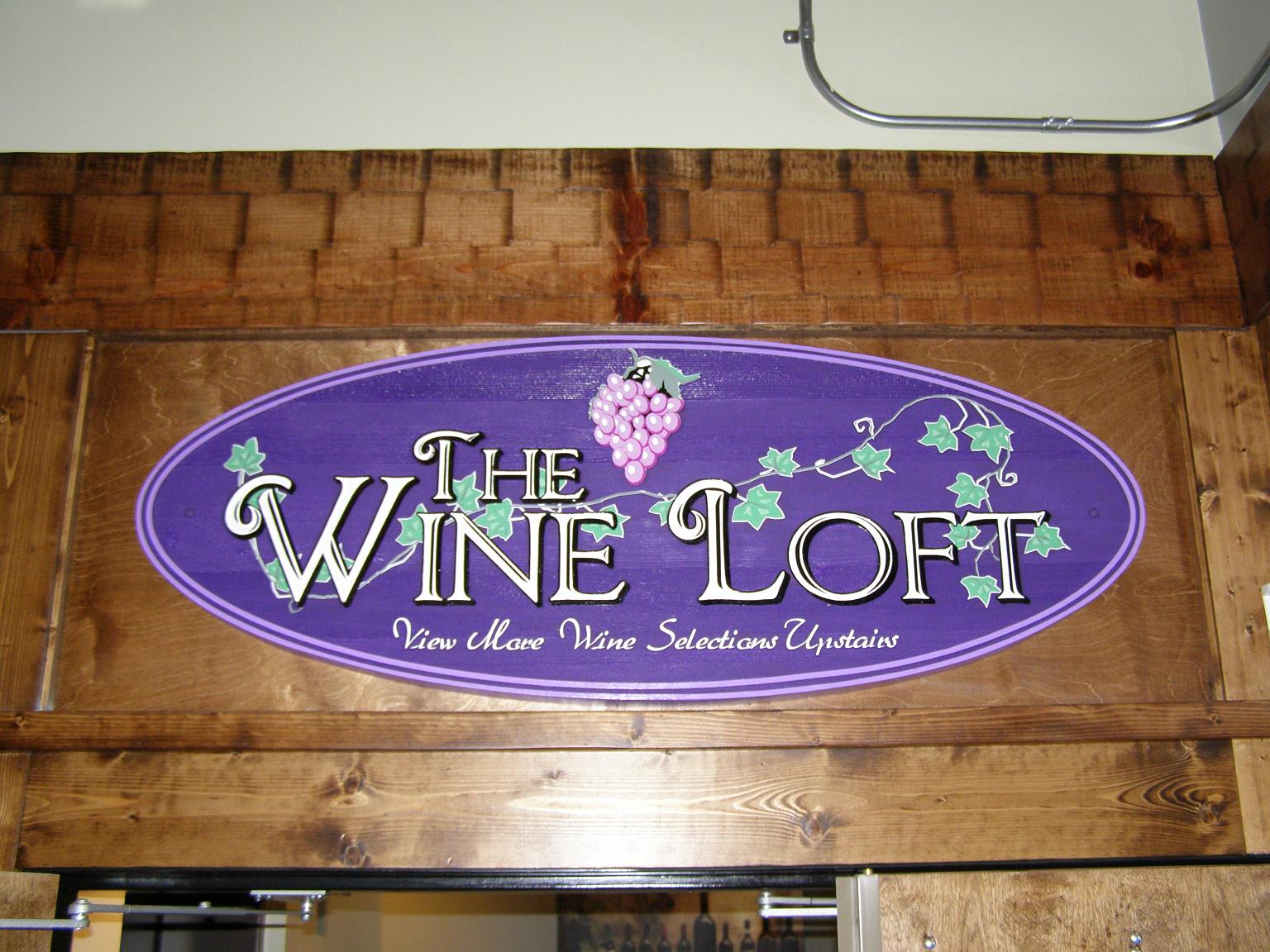 Crushed Grape Signs with Design